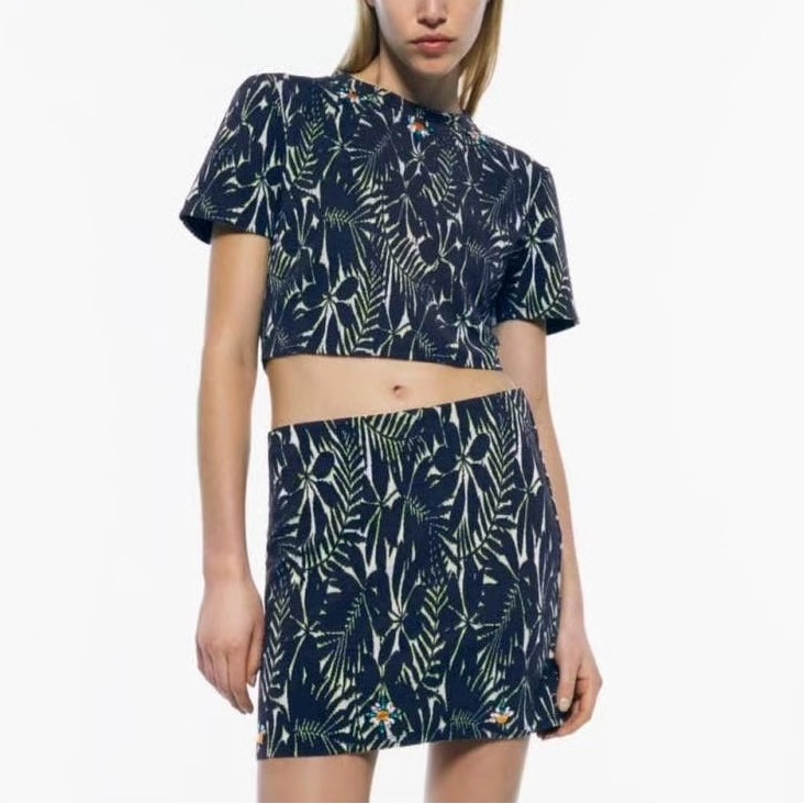 Zara Jacquard Top Only